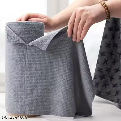 Reusable Microfiber Cleaning Cloth Roll (20 Pack) – Super Absorbent, Lint-Free Tear-Away Towels for Kitchen, Car, Home & Garage (25x25cm)